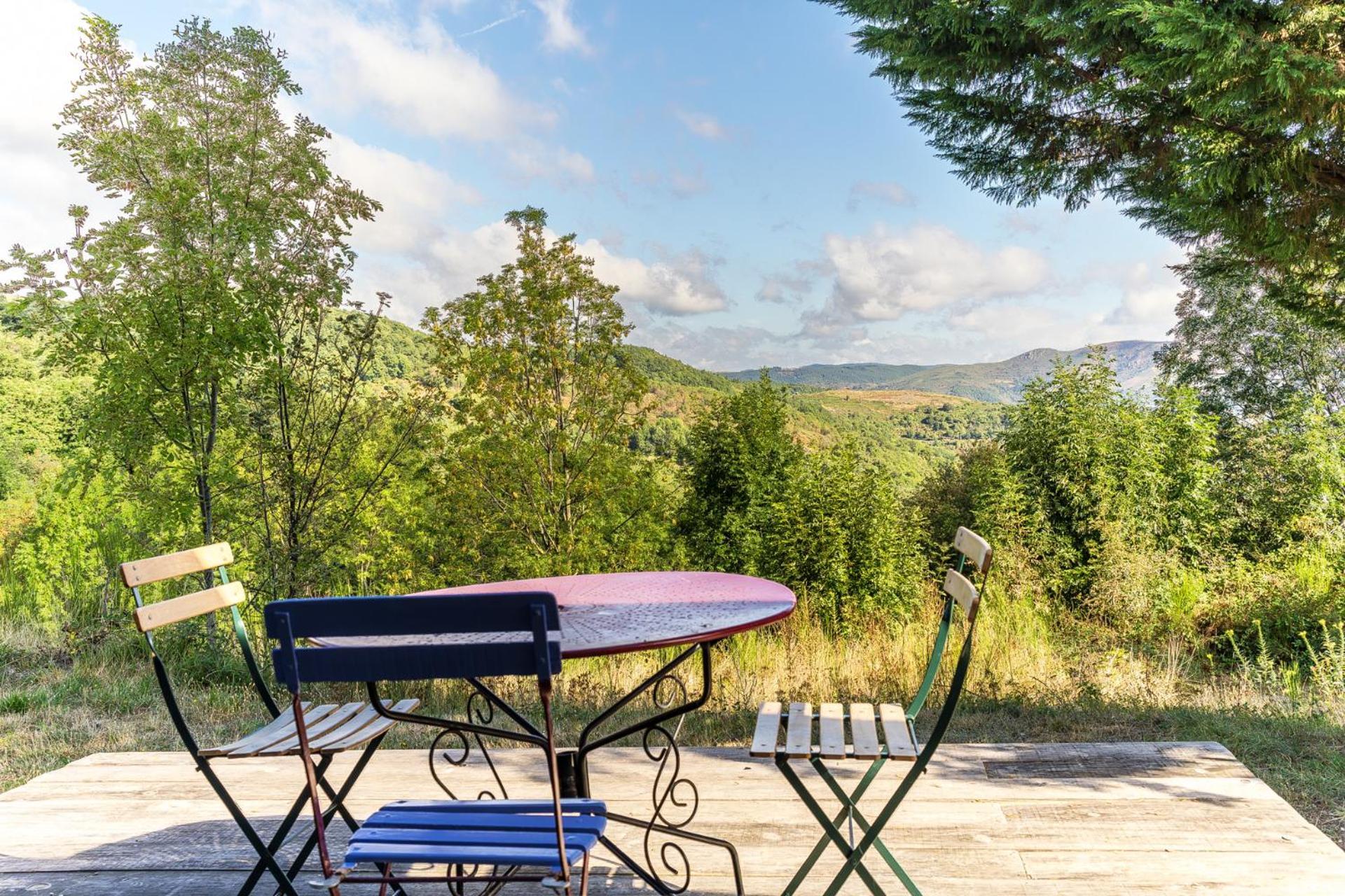 Le Travers Ajoux - Camping Gite Evenement Bagian luar foto